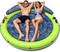 Pool Floats Adult, Inflatable Tanning Pool - Extra Large Pool Floats for Adults Heavy Duty, Round Pool Rafts, River Lake Floaties Water Floats with Cup Holders